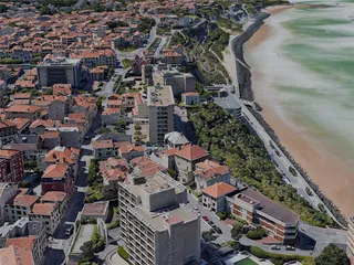 Biarritz City, France (2023) 3D Model