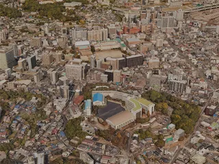 Kitakyushu City, Japan (2023) 3D Model