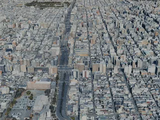 Kyoto City, Japan (2024) 3D Model