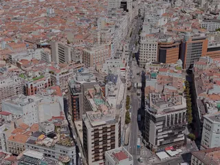 Madrid City, Spain (2023) 3D Model