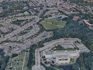 Swindon City, UK (2023) 3D Model