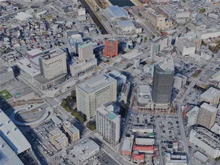 Toyama City, Japan (2023) 3D Model