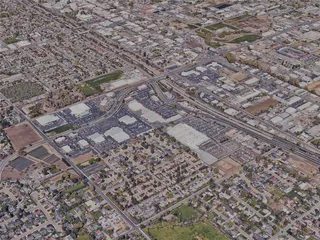 Visalia City, CA, USA (2024) 3D Model