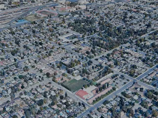 Bakersfield City, USA (2024) 3D Model