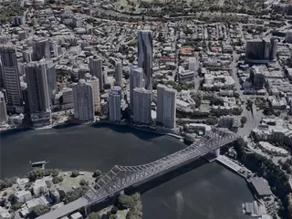 Brisbane City, Australia (2023) 3D Model