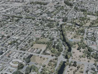 Christchurch City, New Zealand (2023) 3D Model