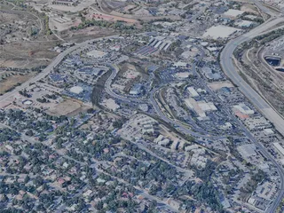 Colorado Springs City, USA (2024) 3D Model