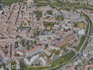 La Rochelle City, France (2022) 3D Model