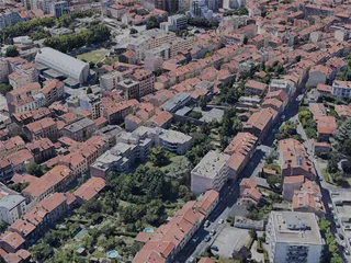 Saint-Etienne City, France (2022) 3D Model