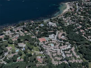 Saint-Tropez City, France (2022) 3D Model