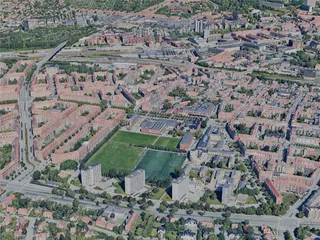 Aarhus City, Denmark (2023) 3D Model