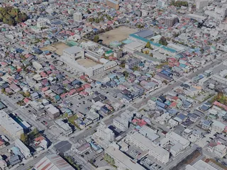 Aizuwakamatsu City, Japan (2024) 3D Model