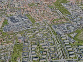 Malmo City, Sweden (2023) 3D Model