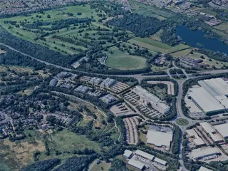 Northampton City, UK (2023) 3D Model