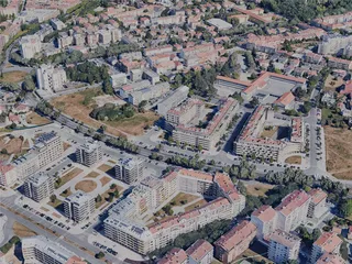 Viseu City, Portugal (2023) 3D Model