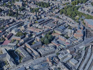 Amiens City, France (2022) 3D Model