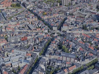 Antwerp City, Belgium (2022) 3D Model