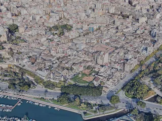 Palma City, Spain (2023) 3D Model