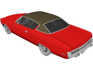 AMC Matador Coupe (1972) 3D Model