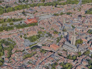 Bruges City, Belgium (2022) 3D Model