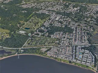 New York City, Staten Island, USA (2022) 3D Model