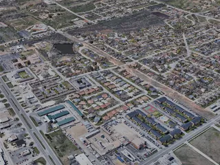 Abilene City, TX, USA (2023) 3D Model