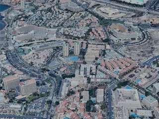 Adeje City, Spain (2023) 3D Model