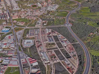 Caceres City, Spain (2023) 3D Model