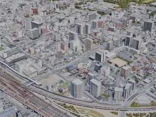 Himeji City, Japan (2022) 3D Model