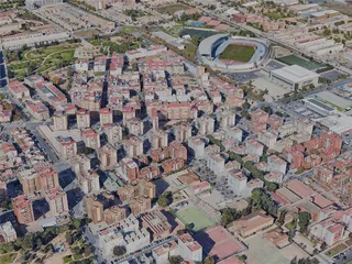 Huelva City, Spain (2023) 3D Model