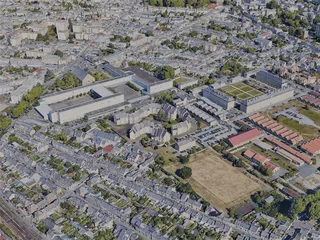 Le Mans City, France (2022) 3D Model