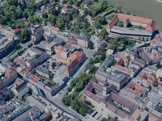 Linz City, Austria (2023) 3D Model