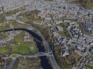 Lugo City, Spain (2023) 3D Model