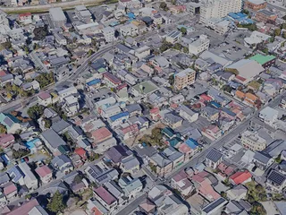 Matsumoto City, Japan (2023) 3D Model