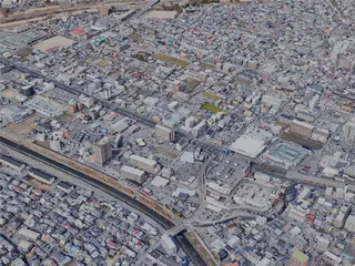 Matsuyama City, Japan (2023) 3D Model