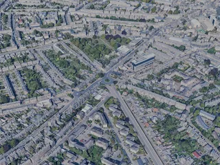 Aberdeen City, UK (2024) 3D Model