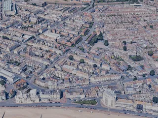 Eastbourne City, UK (2024) 3D Model