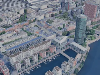 Frankfurt City, Germany (2024) 3D Model