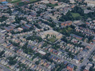 Hartford City, CT, USA (2024) 3D Model