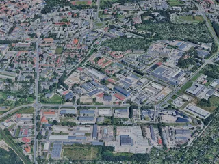 Koszalin City, Poland (2024) 3D Model