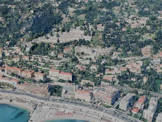 Menton City, France (2023) 3D Model