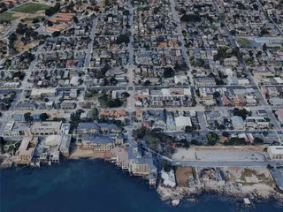 Monterey City, CA, USA (2024) 3D Model