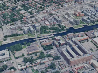 Montreal City, QC, Canada (2024) 3D Model