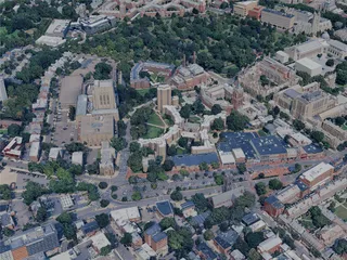 New Haven City, CT, USA (2024) 3D Model