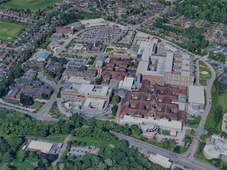 Stoke on Trent City, UK (2024) 3D Model