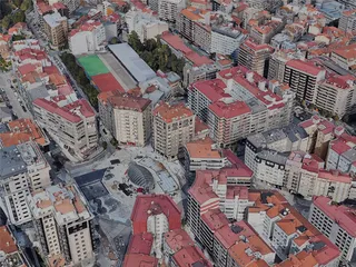 Vigo City, Spain (2023) 3D Model