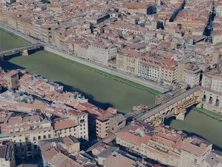 Florence City, Italy (2024) 3D Model