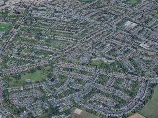 Cambridge City, UK (2024) 3D Model