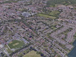 Canterbury City, UK (2022) 3D Model