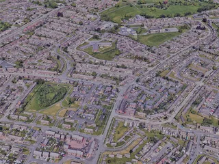 Carlisle City, UK (2023) 3D Model